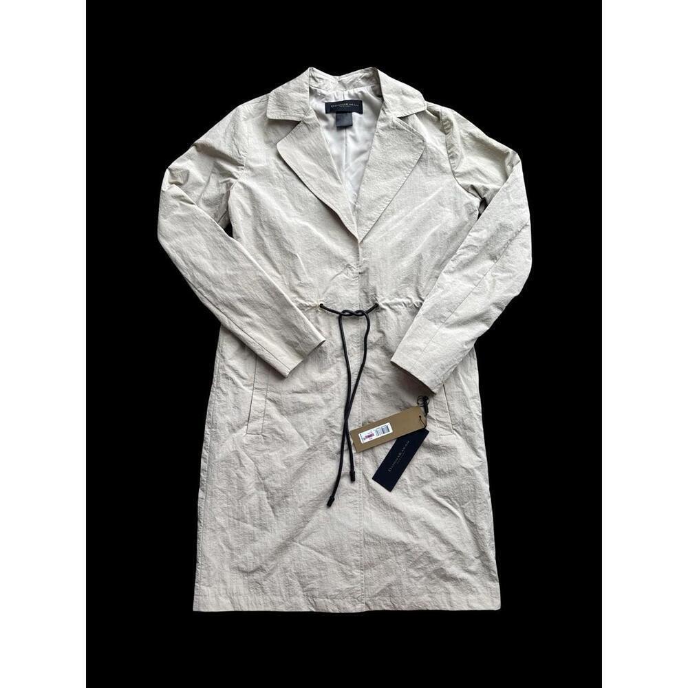 Donna Karan Lightweight Tan Color Jacket Size XXS New With Tags